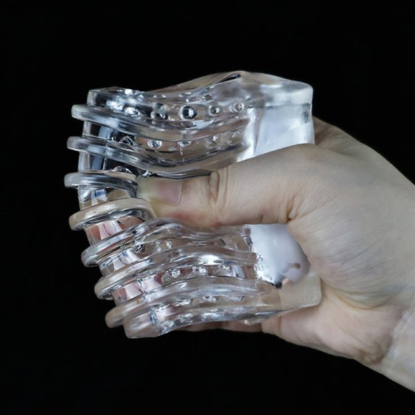 (image for) Textured Stretchy Open Ended Stroker