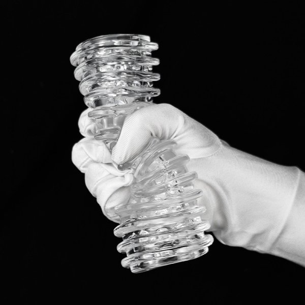 (image for) Clear Textured Pleasure Enhancing Male Stroker