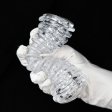 (image for) Clear Textured Pleasure Enhancing Male Stroker