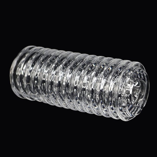 (image for) Clear Textured Pleasure Enhancing Male Stroker