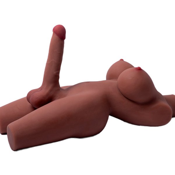 (image for) Big Penis Trans 21 LB Sex Doll Torso
