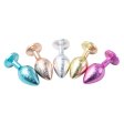 (image for) Ice Flowers Aluminum Alloy Butt Plug