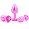 (image for) Ice Flowers Aluminum Alloy Butt Plug