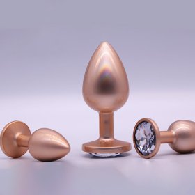 Jewelry Aluminum Alloy Butt Plug