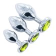 (image for) Fig Silver Aluminum Alloy Butt Plug