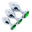 (image for) Fig Silver Aluminum Alloy Butt Plug