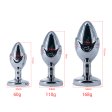 (image for) Fig Silver Aluminum Alloy Butt Plug