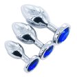 (image for) Fig Silver Aluminum Alloy Butt Plug