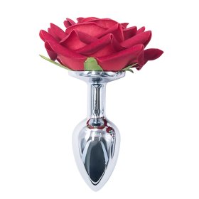 Rose Flower Stainless Steel Butt Plug