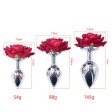 (image for) Rose Flower Stainless Steel Butt Plug