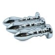 (image for) Metal Two Ring Anal Plug