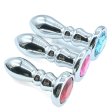 (image for) Metal Two Ring Anal Plug