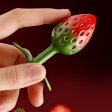 (image for) Sweet Strawberry Butt Plug With Gemstone