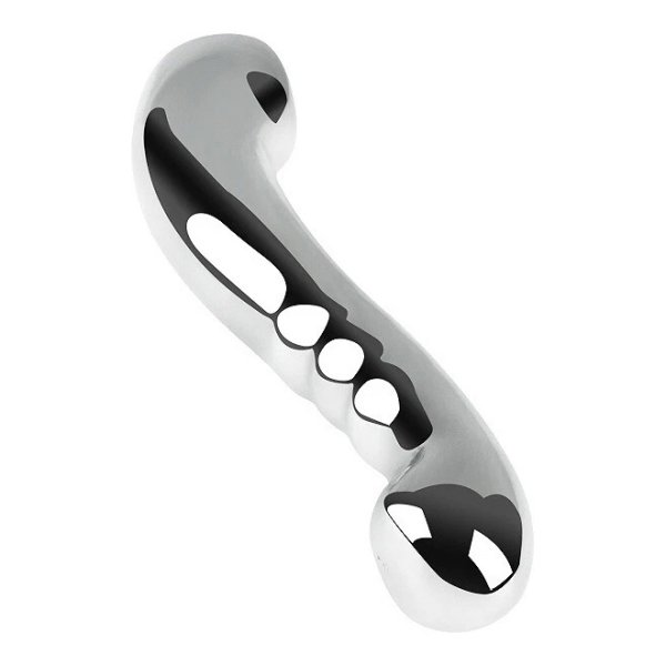 (image for) Flat Head Solid Metal Dual Ended Butt Plug