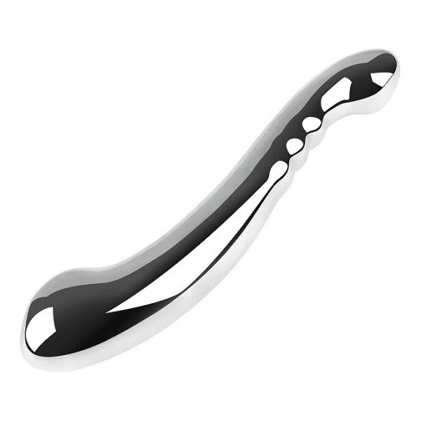 (image for) Flat Head Solid Metal Dual Ended Butt Plug