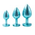 (image for) Ice Flowers Butt Plug - Heart Diamond