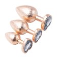 (image for) Ice Flowers Butt Plug - Heart Diamond