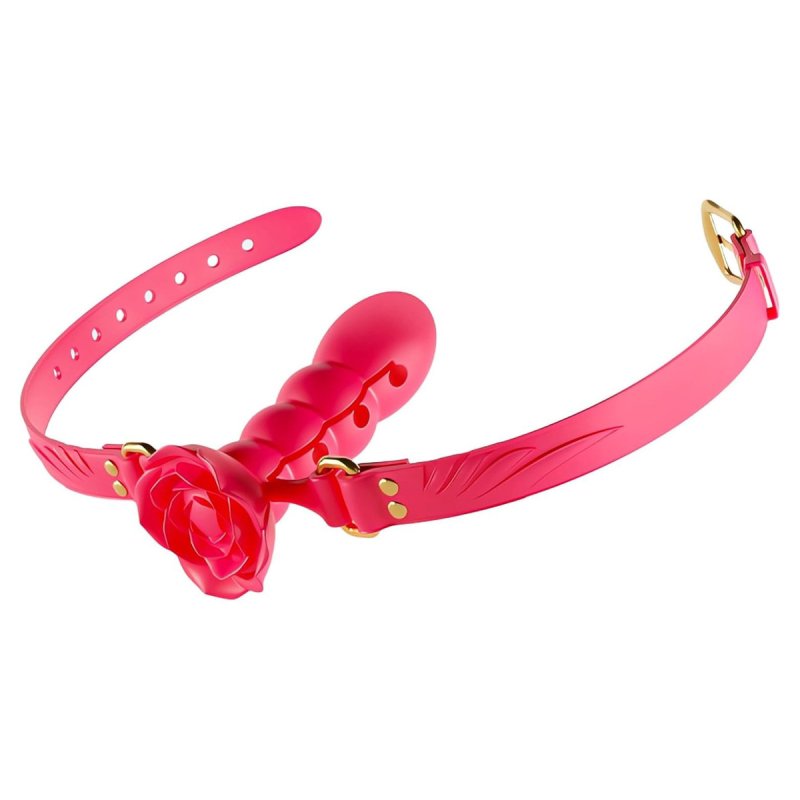 (image for) Rose Gag with Open Mouth Bondage