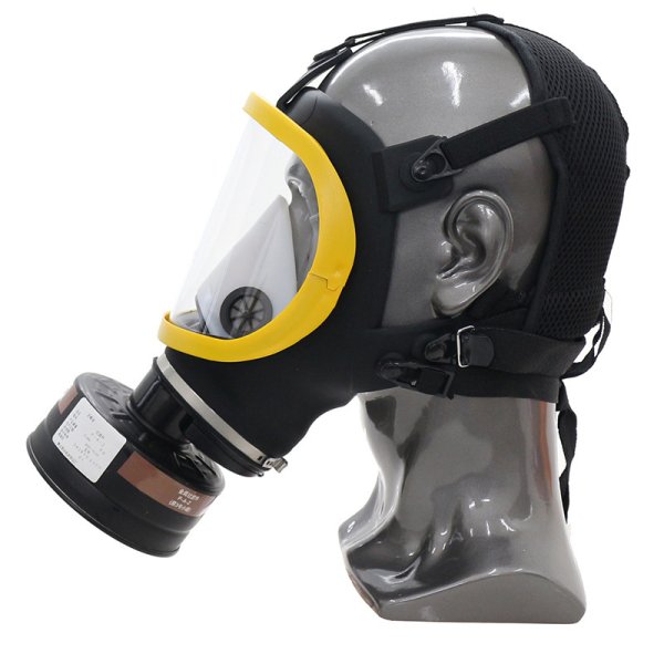 (image for) Full Face Safety Gas Mask With Tube