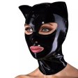 Latex Hood with Cat Ears