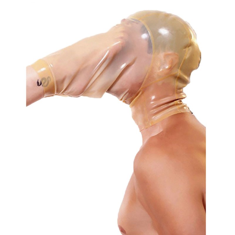 (image for) Latex Mask Hood for Foot Fetish