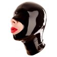 (image for) Latex Hood Half Face Cover Eyes