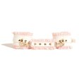 (image for) White & Pink Fairy Leather Cuffs