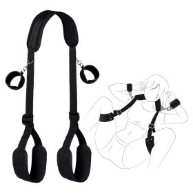 Bondage Restraint Straps with Padded Cuffs