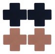 (image for) Cross Shape Self-adhesive Nipple Patches