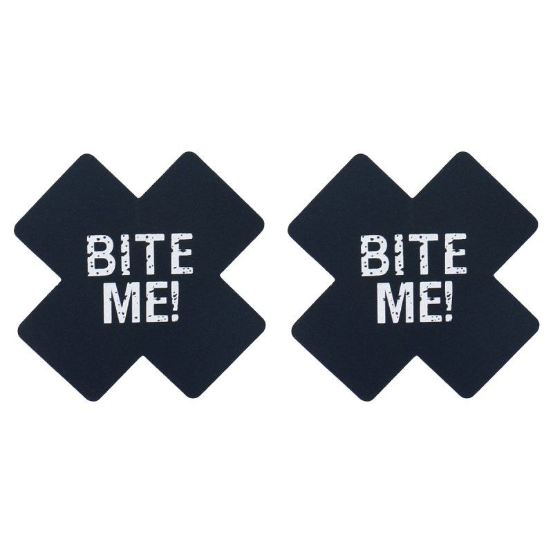 (image for) Bite Me Cross Nipple Stickers