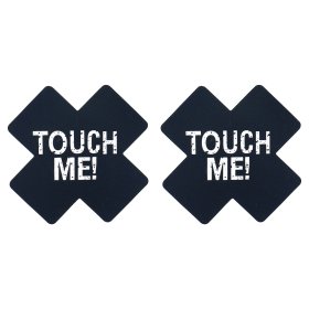 Touch Me Cross Nipple Stickers