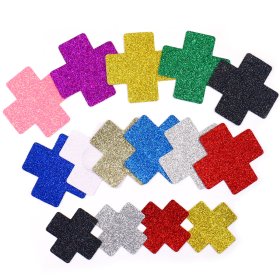 Glitter Cross Nipple Pasties