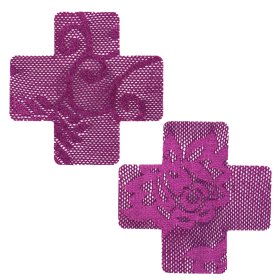 Lace Cross Nipple Pasties