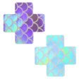(image for) Mermaid X Cross Shape Breast Stickers