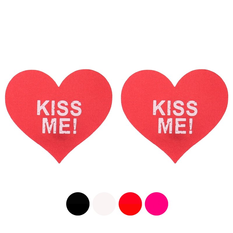 (image for) Kiss Me Heart Nipple Pasties