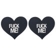 (image for) Fuck Me Heart Nipple Stickers