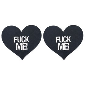 Fuck Me Heart Nipple Stickers