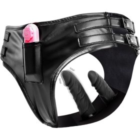 Vibrating Double Dildo Pants