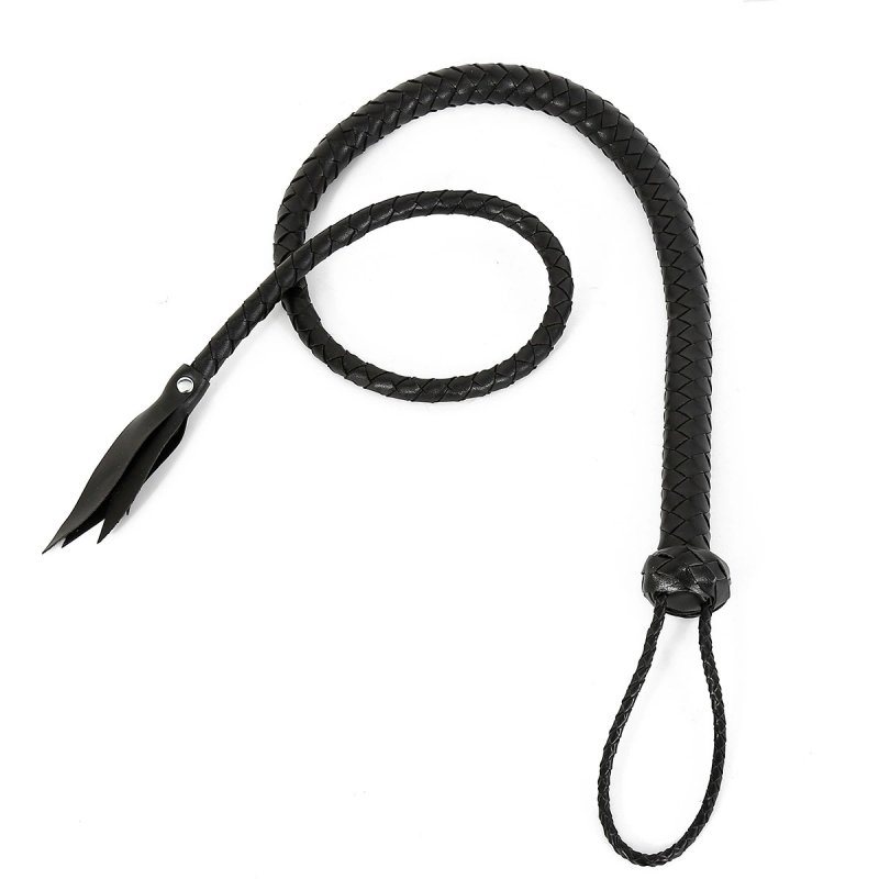 (image for) Black Leather Long Whip