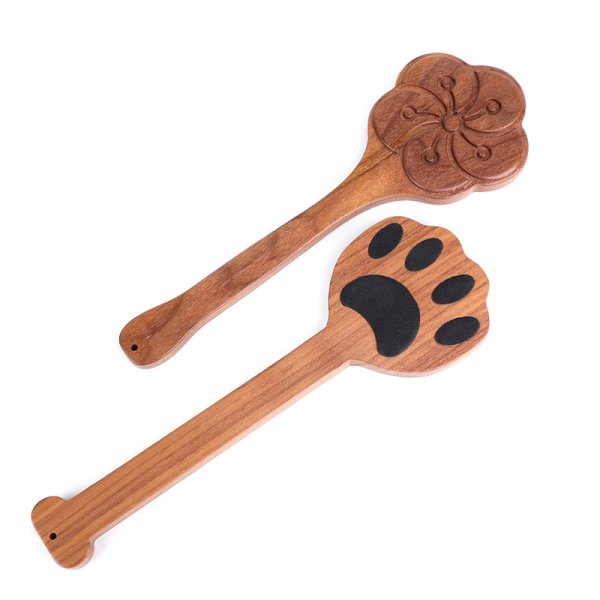 (image for) Cat Paw Wooden Spanking Paddle