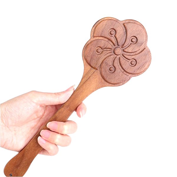 (image for) Blossoms Wooden Spanking Paddle