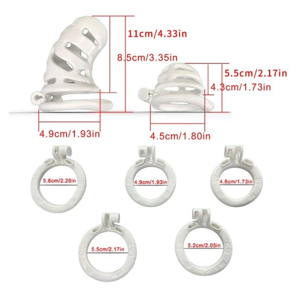 (image for) Hollow ABS Male Chastity Cage