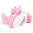 (image for) Butterfly Knot Sissy Chastity Cage