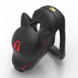 (image for) Slave Dog Head Chastity Cage - Invisible Lock
