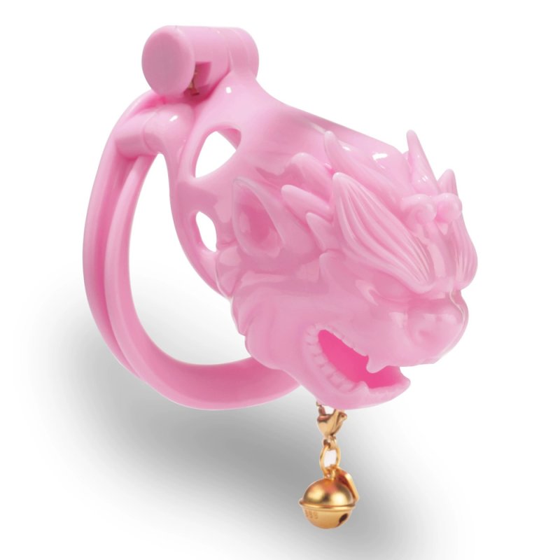 (image for) Dragon 3D Chastity Cage With Bell