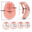 (image for) Enclosed Pussy Hole Design Chastity Cage