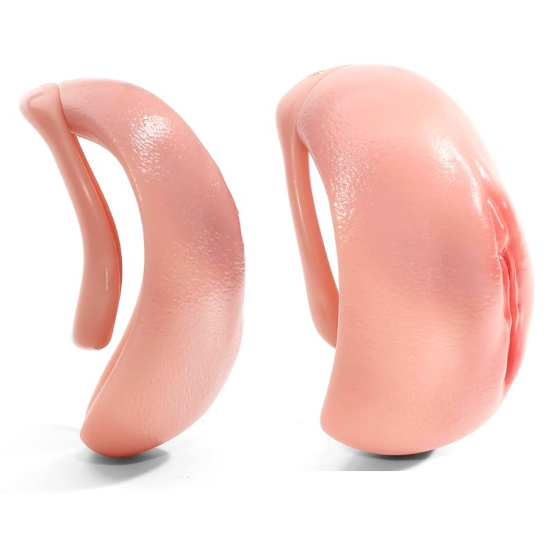 (image for) Enclosed Pussy Hole Design Chastity Cage