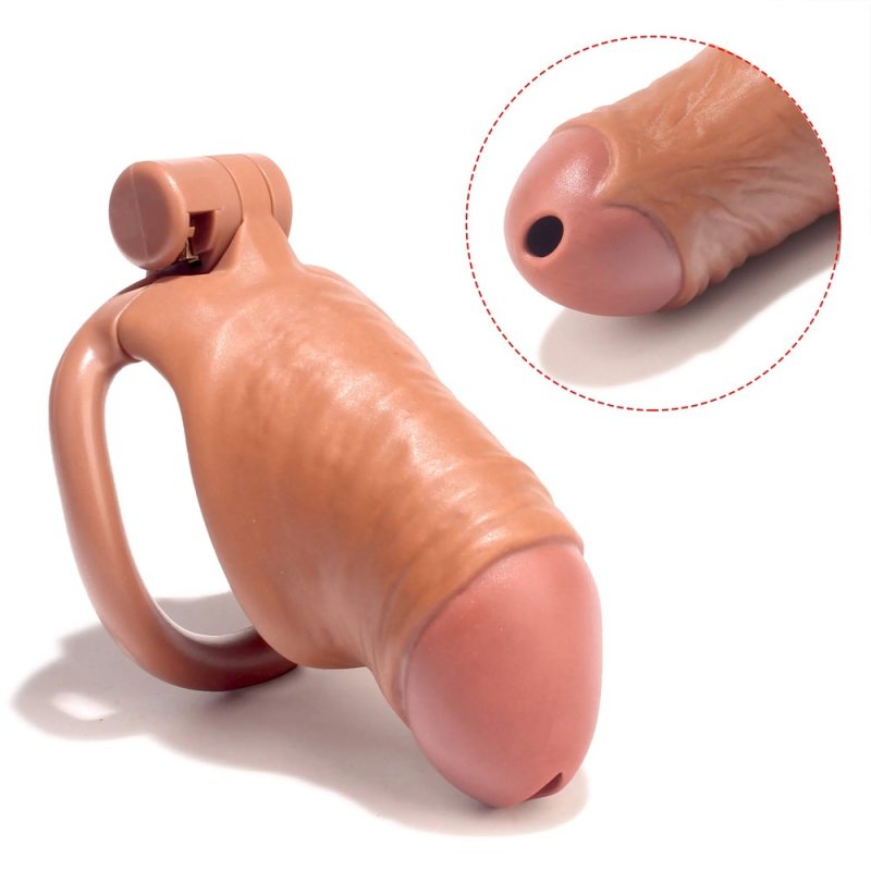 (image for) V2.0 Men\'s Simulated Penis Chastity Cage