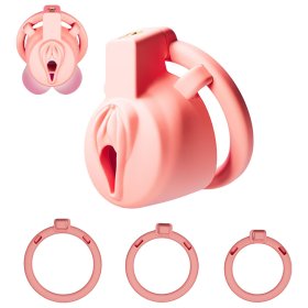 Super Cute ABS Pussy Chastity Cage