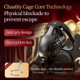 (image for) Chastity Cage Lock Device Kit W/ 5 Rings